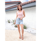 🔥 32% OFF - Trendy High-Waisted Shorts with Fringed Hem