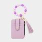 Beaded Leather Wallet