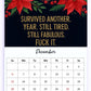 Fuck It Again – 2026 Calendar For Women Who’ve Had Enough