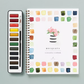 🖼️Beginner-Friendly💕 Watercolor Workbook