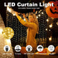 Led Leather Thread Curtain Light