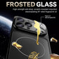 ✨Ultra-thin frosted glass shell-compatible with iPhone 17 series