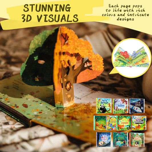 🔥 ⏰Historical Lowest Price-50%OFF - 3D Bedtime Storybook for Kids & Parents