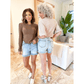 🔥 32% OFF - Trendy High-Waisted Shorts with Fringed Hem