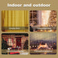 Led Leather Thread Curtain Light