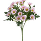 💥 Artificial Outdoor Sunset Mums Flowers - UV resistant, Waterproof, Windproof