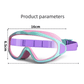🏊‍♂️ ✨HD children's large frame waterproof and anti-fog swimming goggles