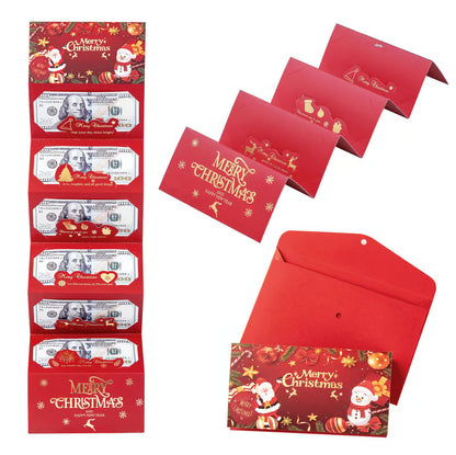 🎅💸Christmas 49% OFF - Cash Gift Envelope– A creative way to give cash this Christmas!🎄🎁