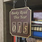 ⏰Limited stock!🔥Hanging Bookshelf Counter Bookish Decor Books Read This Year Counter
