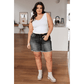 🔥 32% OFF - Trendy High-Waisted Shorts with Fringed Hem