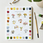 🔥Lente Korting🖼️ Aquarel Werkboek voor Nieuwe Kunstenaars