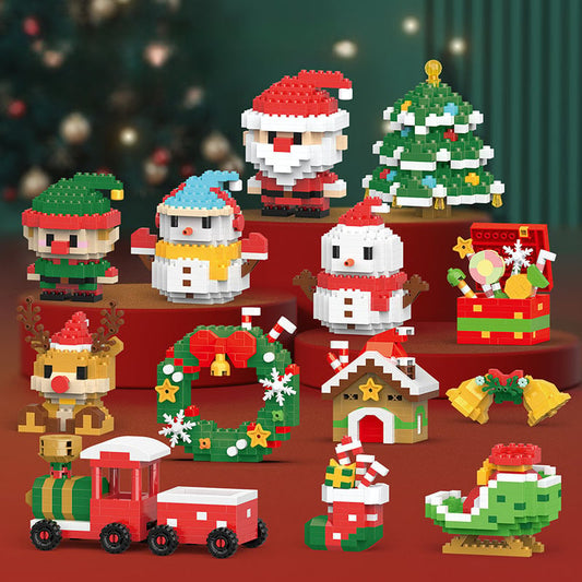 🎅Christmas offers - 49% off🎄Santa Claus-themed building block toys
