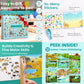 🔥LAST DAY 60% OFF - 👦👧Hello Bugs Sticker Book Activity for Kids🦋🪲 (over 500 stickers!)