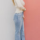 🏆LAST DAY SALE 49% OFF💥 Vintage Wash Plus-Size Jeans -Stretchy, Straight Leg & Butt-Lifting Fit