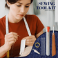 [34PCS Big Eye Steel Needles Set]Long & Thin Handmade Quilting & Sewing Needles Kit for DIY Sewing Projects