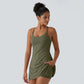 🎁Last Day 49% OFF🔥The Ultimate Backless Active Dress — Made for Movement & Easy Bathroom Breaks