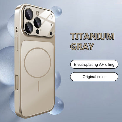 ✨Ultra-thin frosted glass shell-compatible with iPhone 17 series