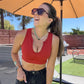 Seamless Push Up Sports Bra - Sexy Push Up Top