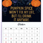 Fuck It Again – 2026 Calendar For Women Who’ve Had Enough