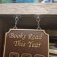 ⏰Limited stock!🔥Hanging Bookshelf Counter Bookish Decor Books Read This Year Counter