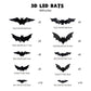 🔥Last Day Promotion 49% OFF🔥 - 3D Bat Design LED Decoration