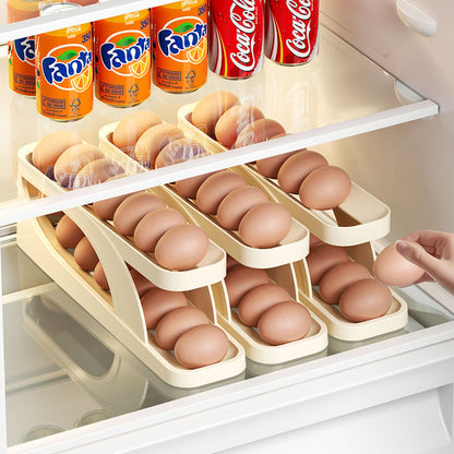 Automatic Roll-Down Double-layer Egg Dispenser