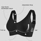 🎁Women's Ribbed Push Up Adjustable Wireless Bra