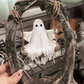 🔥Early Halloween Offer👻2025 Ingredientp®Swinging Shadows: Ghost on a Tree Swing-Whimsical Ghost on a Swing Decoration