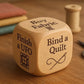 🔥LAST DAY 49% OFF - 🎲Quilter’s Decision Dice✨Natural Solid Wood & Hand-Painted