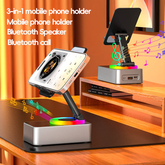 🔥 49% KORTING – 🎶 Bluetooth-luidspreker met powerbank en standaard